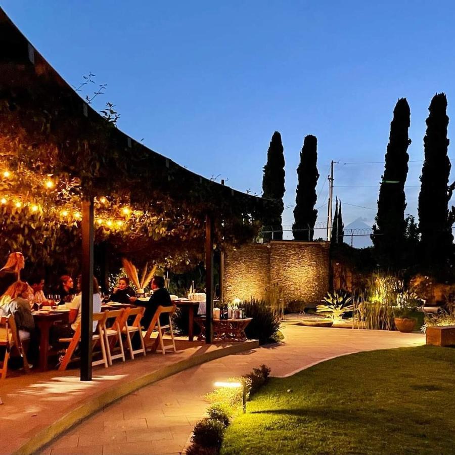 Santo Refugio Heritage Hotel San Pedro Cholula Bagian luar foto